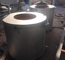 Lò nấu nhôm 400kg