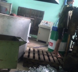 Lò nấu nhôm 300kg