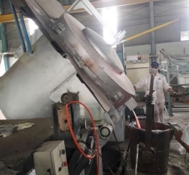 Lò nấu nhôm 500kg